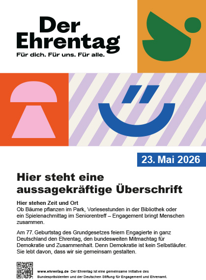 Handzettel DIN A5 Hochformat