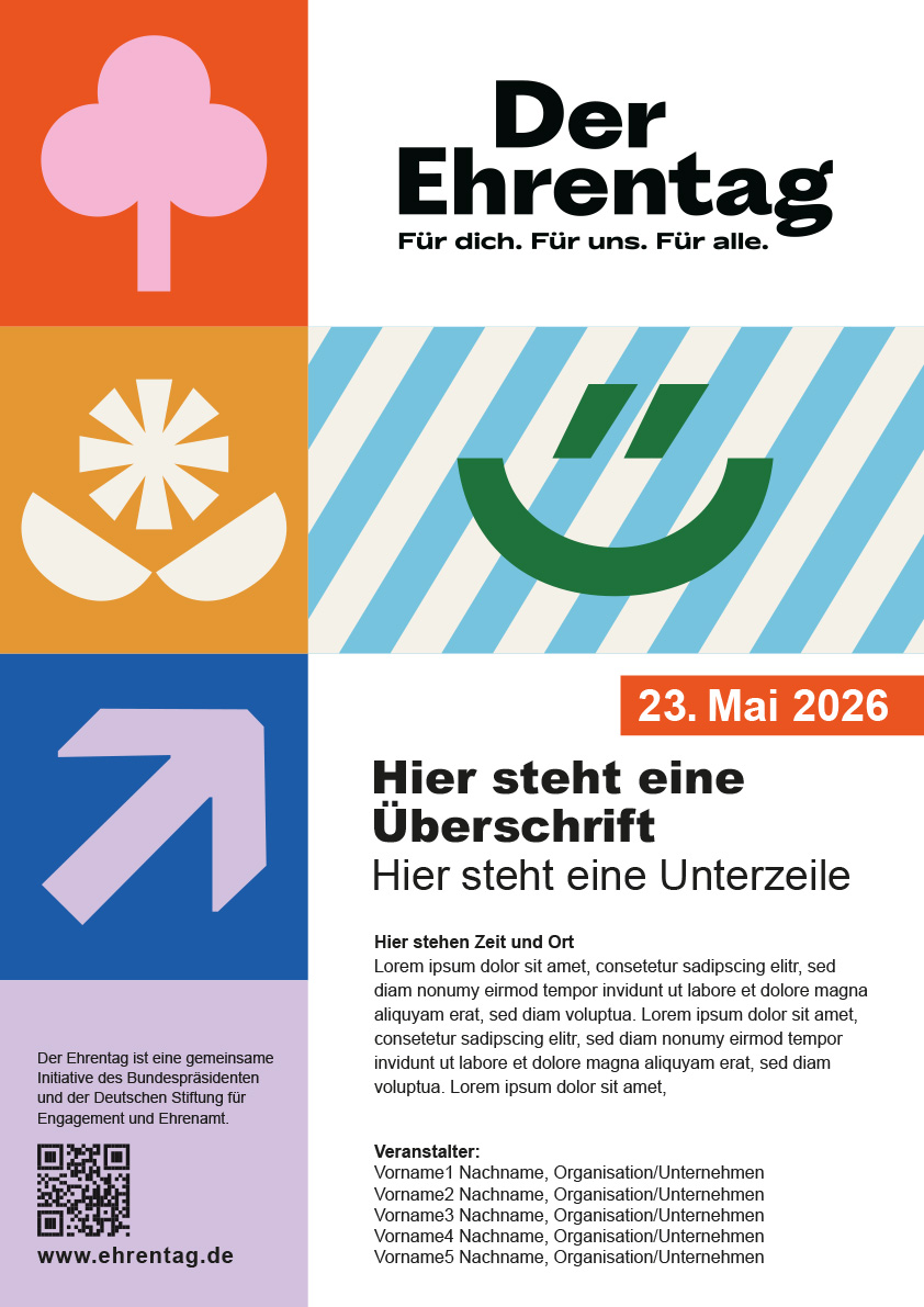 Plakat DIN A3 Hochformat