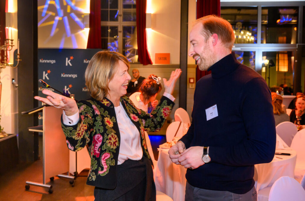 Elke Büdenbender und Rubin Ritter im Gespräch