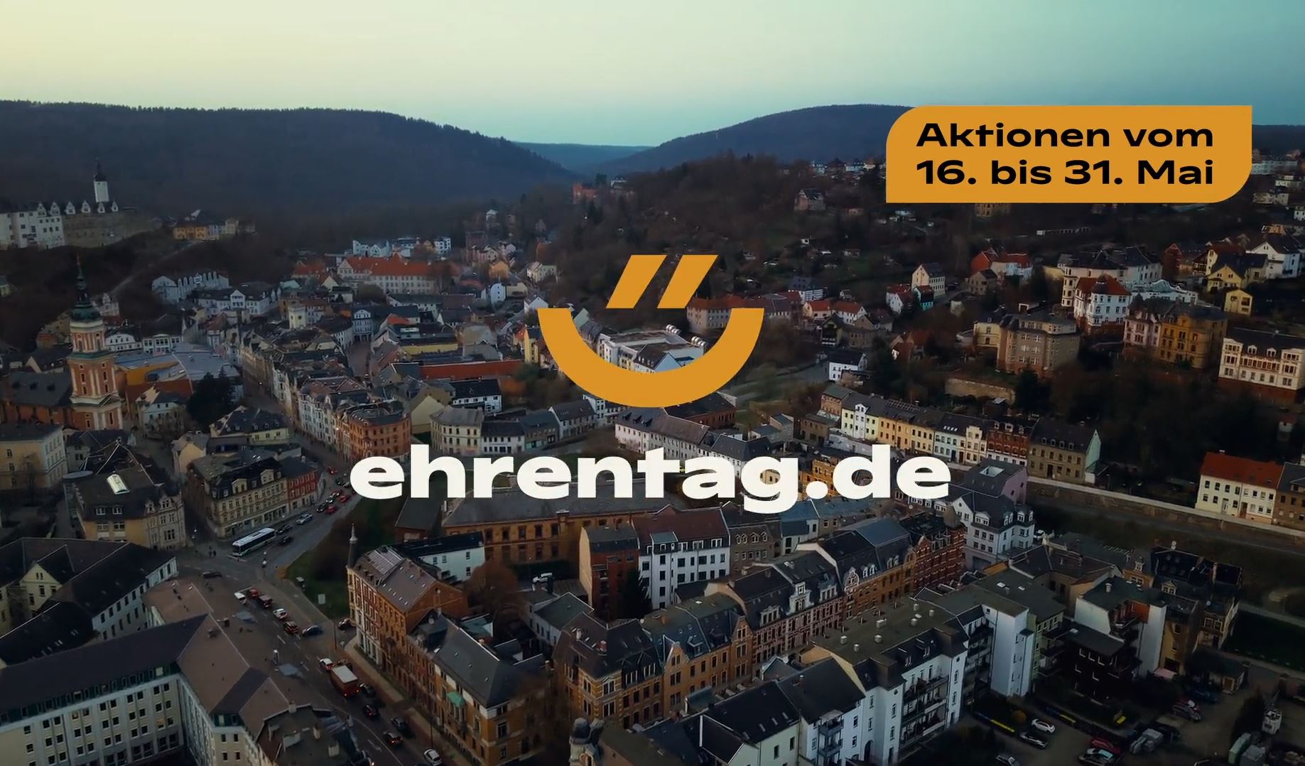 Videostill aus dem Werbespot für den Ehrentag